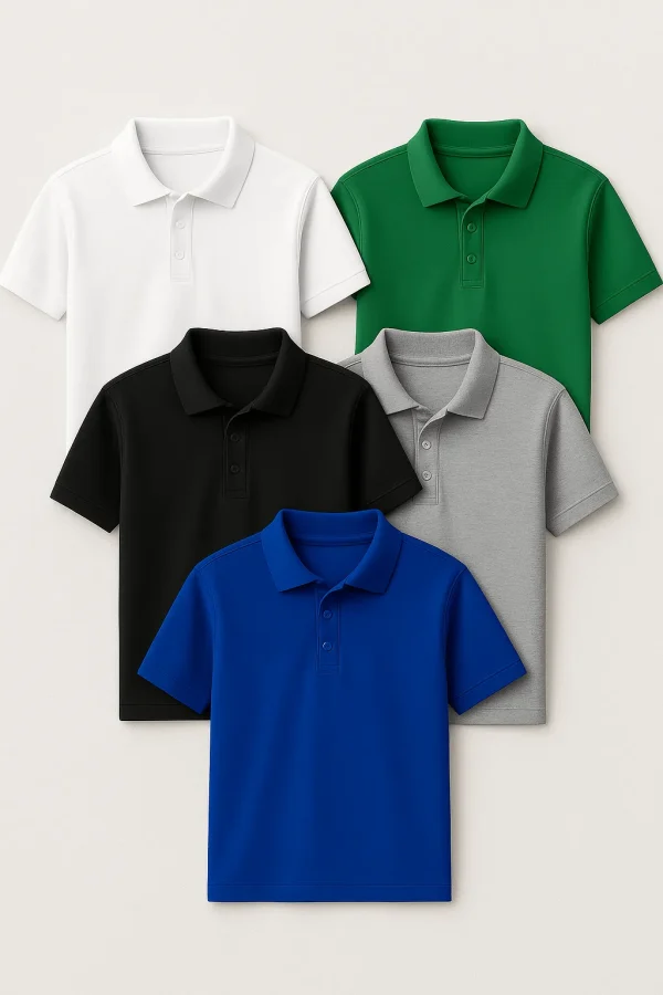 Tricou Negru Polo - imagine 5