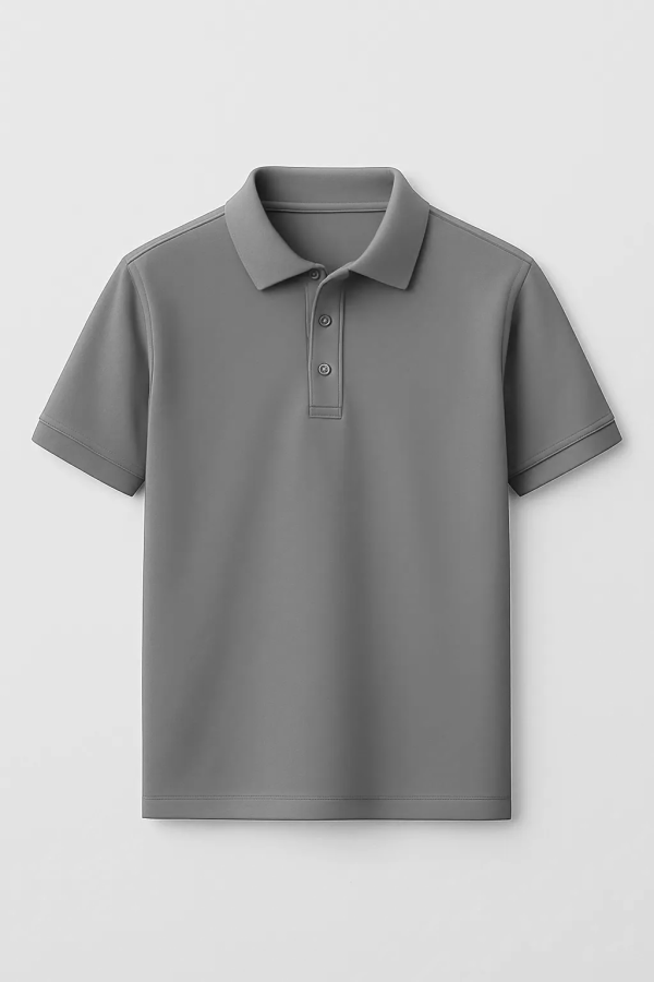 Tricou gri Polo