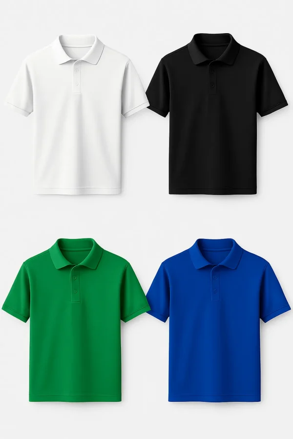 Tricou Negru Polo - imagine 3