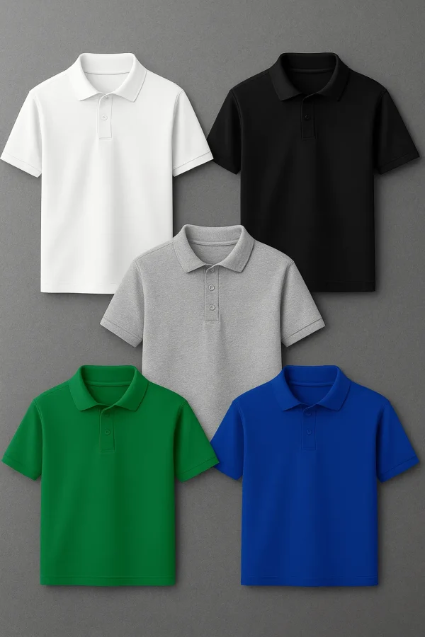 Tricou Negru Polo - imagine 2