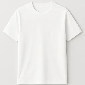 Tricou Clasic Round Neck Alb