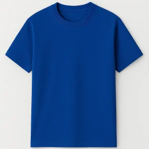 Tricou Clasic Round Neck Albastru